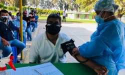 💪 | TRABAJADORES PARTICIPAN EN CAMPAÑA PARA EL DESCARTE DE COVID-19