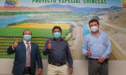 GOBERNADOR HENRY BORJA Y GERENTE ENCARGADO DE CHINECAS IMPLEMENTARÁN ESTRATEGIAS PARA FORTALECER PROYECTO ESPECIAL