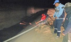 CHINECAS RETIRA CONEXIONES CLANDESTINAS DE AGUA PARA RIEGO