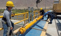 CHINECAS REALIZA TRABAJOS DE MANTENIMIENTO DEL ALIVIADERO NÚMERO UNO DE LA BOCATOMA LA HUACA