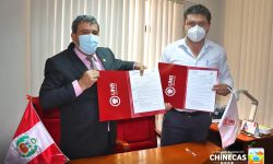 PROYECTO ESPECIAL CHINECAS FIRMA IMPORTANTE CONVENIO CON LA UNIVERSIDAD NACIONAL DEL SANTA