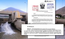 P.E. CHINECAS OBTIENE RESERVA DE RECURSOS HÍDRICOS OTORGADA POR LA AUTORIDAD NACIONAL DEL AGUA