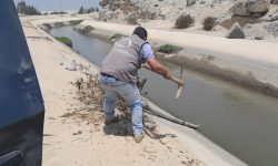 CHINECAS DESTRUYE DIEZ SIFONES CON LOS QUE INVASORES HURTABAN AGUA DEL CANAL LA HUACA – NEPEÑA