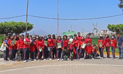 ALUMNOS Y DOCENTES EL I.E.P. NIÑOS JESÚS DE PRAGA VISITAN NUESTROS CENTROS PRODUCTIVOS