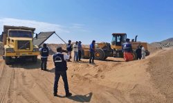 CHINECAS SIGUE FRENANDO ACTIVIDAD MINERA NO METÁLICA ILEGAL EN PAMPA LA CARBONERA