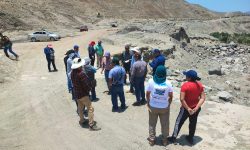 CHINECAS Y AGRICULTORES INSPECCIONAN PUNTOS VULNERABLES DEL CANAL IRCHIM