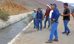CHINECAS Y JUNTAS DE USUARIOS EVALÚAN PUNTOS CRÍTICOS DEL CANAL IRCHIM PARA OBRAS DE PROTECCIÓN