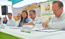 GOBIERNO REGIONAL DE ÁNCASH Y PROINVERSIÓN FIRMAN CONVENIO PARA ELABORAR LOS ESTUDIOS DE PREINVERSIÓN DE CHINECAS