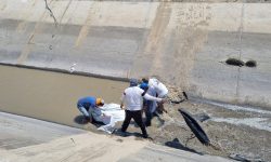 CHINECAS RETIRA 13 DIQUES DE EMBALSE QUE FUERON COLOCADOS  POR INVASORES PARA HURTAR AGUA DE CANAL LA HUACA – NEPEÑA