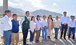 TITULAR DEL MIDAGRI VISITÓ LA BOCATOMA LA HUACA DE CHINECAS