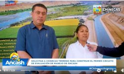 DIRECCIÓN REGIONAL DE TRANSPORTES SOLICITA A CHINECAS TERRENO PARA CONSTRUIR EL PRIMER CIRCUITO DE EVALUACIÓN DE MANEJO DE ÁNCASH