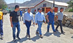 AUTORIDADES INSPECCIONAN INFRAESTRUCTURA DE CHINECAS