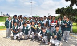 ESCOLARES DE LA I.E. BUENA ESPERANZA APRENDEN CONOCIENDO EL LABORATORIO DE BIOTECNOLOGÍA Y EL VIVERO FRTUTÍCOLA