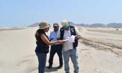 CHINECAS INSPECCIONA TERRENOS HABILITADOS PARA USO DE MATERIALES Y DISPOSICIÓN DE ESCOMBROS