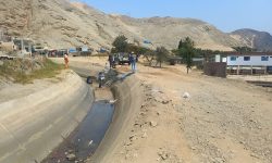 CHINECAS REPONE CAUDAL EN DOS CANALES Y REPARARÁ DEFINITIVAMENTE TRAMOS CRÍTICOS