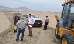 PERSONAL DE CHINECAS Y PROCURADOR REGIONAL CONSTATAN INVASIÓN DE TERRENOS