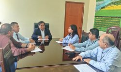 CHINECAS RECIBE LA VISITA DE REPRESENTANTES DE AGROINDUSTRIA SAN JACI