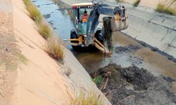 MANTENIMIENTO EN DIVERSOS TRAMOS DEL CANAL LA HUACA-NEPEÑA SE REALIZÓ DURANTE EL CORTE DE AGUA DEL 25 AL 29 DE NOVIEMBRE