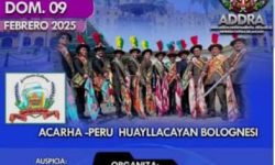 SEGUNDO PASACALLE «ÁNCASH CANTA Y BAILA  BAJO EL CIELO LIMEÑO»