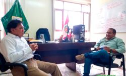 EL P.E CHINECAS CONTINUA PROCESO DE SANEAMIENTO DEL TERRENO DEL ANEXO SANTA ROSA DE SAMANCO