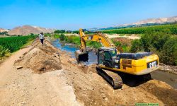 EL P.E. CHINECAS EN PERMANENTE MONITOREO, CONSTATA AVANCES EN DREN CASCAJAL