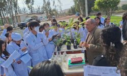 ALUMNOS DE LA UNIVERSIDAD NACIONAL DEL SANTA (UNS ) VISITAN LABORATORIO DE BIOTECNOLOGÍA DEL PROYECTO ESPECIAL CHINECAS