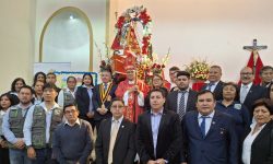 CHINECAS PARTICIPA EN LAS ACTIVIDADES PROTOCOLARES POR LA FESTIVIDAD DE SAN PEDRITO Y EL DÍA DEL CAMPESINO