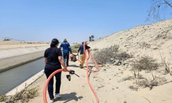 CHINECAS INTENSIFICA ACCIONES FRENTE AL HURTO DE AGUA EN LA TOMA 7 DEL CANAL PRINCIPAL LA HUACA NEPEÑA