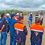 CHINECAS Y DIVERSAS INSTITUCIONES REALIZAN INSPECCIÓN TÉCNICA EN EL RÍO LACRAMARCA PARA FORTALECER ACCIONES PREVENTIVAS ANTE EL FENOMENO EL NIÑO COSTERO